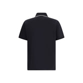 Gucci Black Cotton Polo Shirt